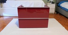 Cassettiera color rosso usato  Ariccia