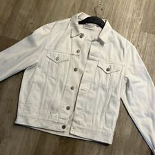 Superdry white denim for sale  WOKING