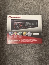 Pioneer deh x2800ui for sale  WATFORD