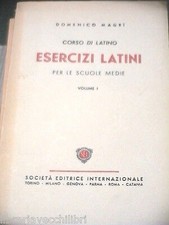 Esercizi latini corso usato  Salerno