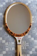 Raquete de tênis vintage upcycled Wilson Stan Smith autógrafo madeira espelho comprar usado  Enviando para Brazil