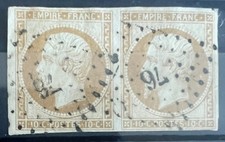 Choix paires obliterations d'occasion  La Seyne-sur-Mer