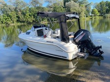 Gepflegtes gfk motorboot gebraucht kaufen  Rathenow