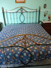 Letto ferro ottone usato  Palermo