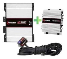 Amplificador Taramps HD 3000 1Ohms 3K + TS 400X4 -400 W amplificador de carro. comprar usado  Brasil 