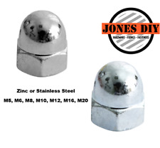 PORCAS CÚPULA AÇO INOXIDÁVEL/ZINCO M5 - M20 PORCAS CÚPULA CABEÇA SEXTAVADA M6 M8 M10 M12 M16, usado comprar usado  Enviando para Brazil