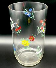 Floral glass vase for sale  Marietta