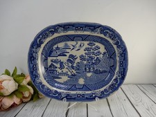 Antique blue willow for sale  Loves Park