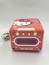 Hello Kitty CD Player Rádio AM/FM 2014 Sanrio Testado Funcionando comprar usado  Enviando para Brazil