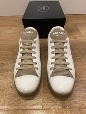 Prada white trainers for sale  SUNDERLAND