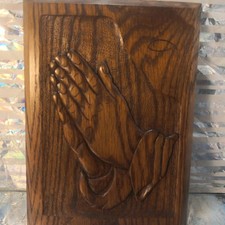 Real mahogany praying for sale  CARRICKFERGUS