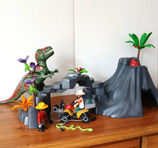 Playmobile dino volcano for sale  EASTLEIGH