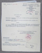 Signature autographe général d'occasion  Maussane-les-Alpilles