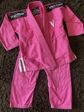 Vector Sports Brazilian Jiu Jitsu Gi Tamanho K3 Gear Up Attila Series Rosa Infantil, usado comprar usado  Enviando para Brazil