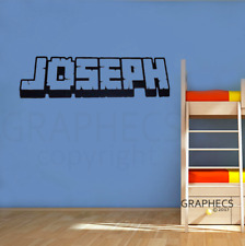 Adesivo de parede personalizado para jogos - Escolha seu NOME decalque de vinil para sala de jogadores 3D comprar usado  Enviando para Brazil
