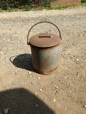Vintage metal bucket for sale  BOURNE