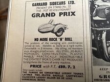 Garrard grand prix for sale  BRIGHTON