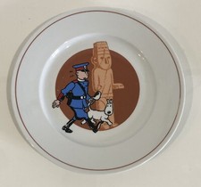 Assiette tintin oreille d'occasion  Javron-les-Chapelles