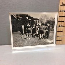 Foto vintage dos anos 30 criança com cestas de Páscoa e2 comprar usado  Enviando para Brazil