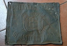 Antica insegna societa usato  Torino