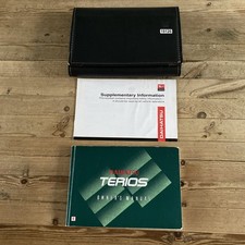 Daihatsu terios handbook d'occasion  Expédié en Belgium