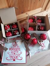 Weihnachtsdeko neu rot gebraucht kaufen  Moringen