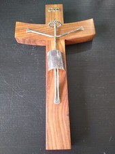Vintage brutalist crucifix for sale  Dryden