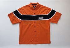 Chemise orange vintage d'occasion  Paris II