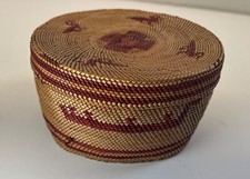Antique makah lidded for sale  New Orleans