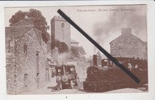 Postcard railway welshpool for sale  UK