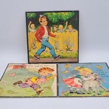 Vintage 1950s puzzles for sale  Longview