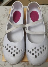 Skechers size white for sale  HORLEY