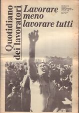 Quotidiano dei lavoratori usato  Villafranca in Lunigiana