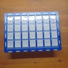 Tablettenbox tage fächer gebraucht kaufen  Angermünde