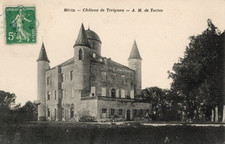 Cpa mezin chateau d'occasion  Saint-Amans-Soult