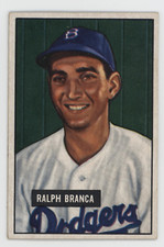 Bowman Ralph Branca 1951. #56. Brooklyn Dodgers comprar usado  Enviando para Brazil