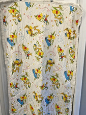 Cobertor de bebê acolchoado vintage Sears Roebuck Co. Walt Disney Winnie Pooh comprar usado  Enviando para Brazil