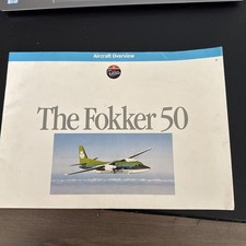 Fokker aircraft overview. for sale  HOOK