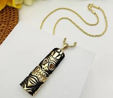 Tiki necklace gold for sale  Reno