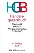 Handelsgesetzbuch gebraucht kaufen  Berlin
