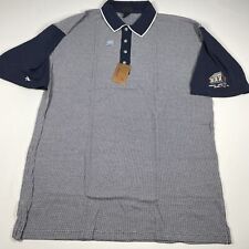 Camisa polo masculina vintage Antigua tamanho XL NFL Super Bowl 99 azul manga curta, usado comprar usado  Enviando para Brazil