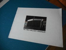 Folheto Ford Mercury Lincoln 1980 Versalhes EUA comprar usado  Enviando para Brazil