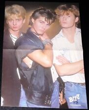 A-HA MORTEN HARKET IRA PÔSTER GIGANTE ANOS 80 REVISTA MÚSICA BIZZ BRASIL MEGA RARO comprar usado  Brasil 