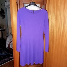 Abito plissetato viola usato  Valenzano