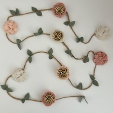 Wool felt floral for sale  Encinitas