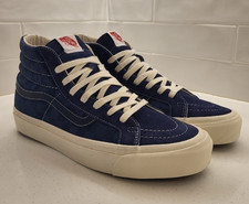 Vestido quadriculado Vans OG Sk8 Hi LX azul majólica azul masculino tamanho 9 NOAH comprar usado  Enviando para Brazil