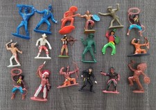 Lot figurines cowboys d'occasion  Pleudihen-sur-Rance
