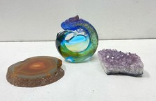 Art glass geode for sale  Los Angeles