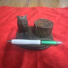 owl inkwell for sale owl inkwell for sale BOURNE