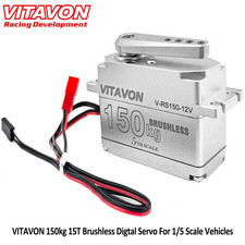 VITAVON Servo 150kg 15T Metal Gear servo sem escova à prova d'água para carro de controle remoto 1/5 EUA comprar usado  Enviando para Brazil